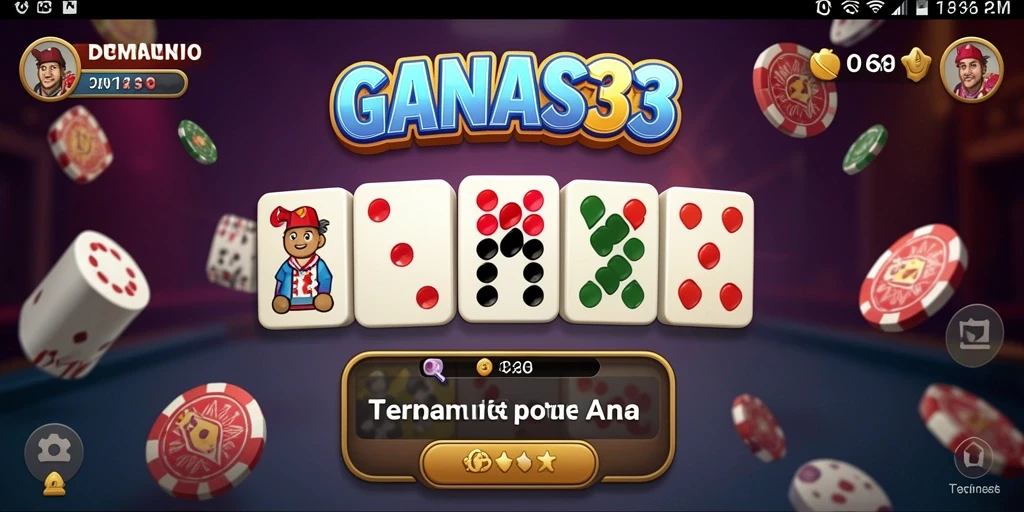 Tampilan gameplay seru dan interaktif di GANAS33.