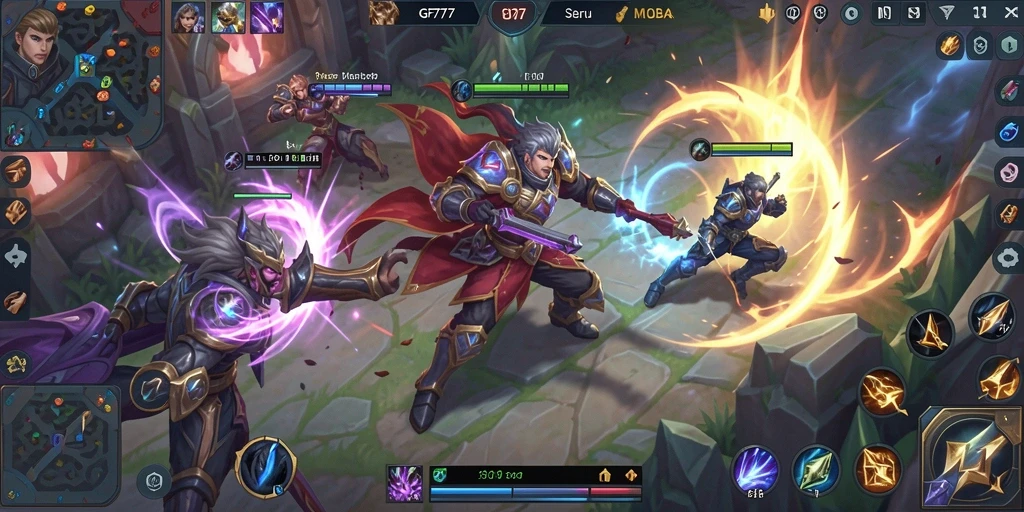 Gameplay intens dengan karakter unik dalam GF777.