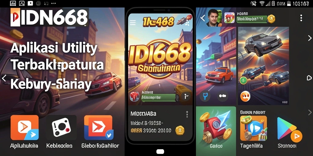 Tampilan antarmuka IDN668 yang intuitif dan ramah pengguna.