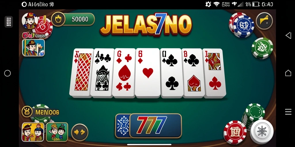 Tampilan gameplay JELAS777 yang seru dan menarik.