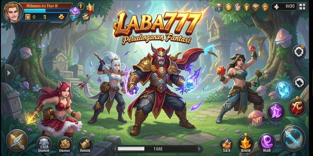 Tampilan gameplay RPG yang menakjubkan dan penuh aksi.