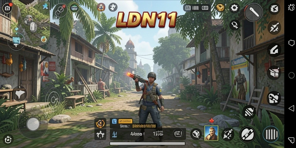 Tampilan gameplay <strong>LDN11</strong> yang menakjubkan dengan detail yang luar biasa.