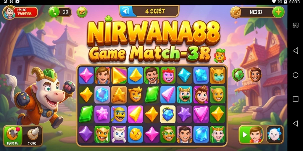Tampilan gameplay seru dalam NIRWANA88 dengan grafis yang menawan.