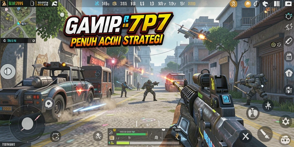 Tampilan gameplay SVIP777 yang seru dan menegangkan dalam pertempuran TPS.
